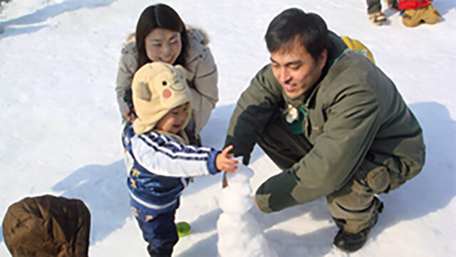 雪あそび